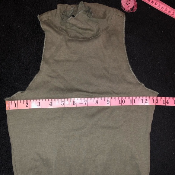 Green Mock Neck Tank Top from Forever 21 | Size: small - Picture 9 of 12